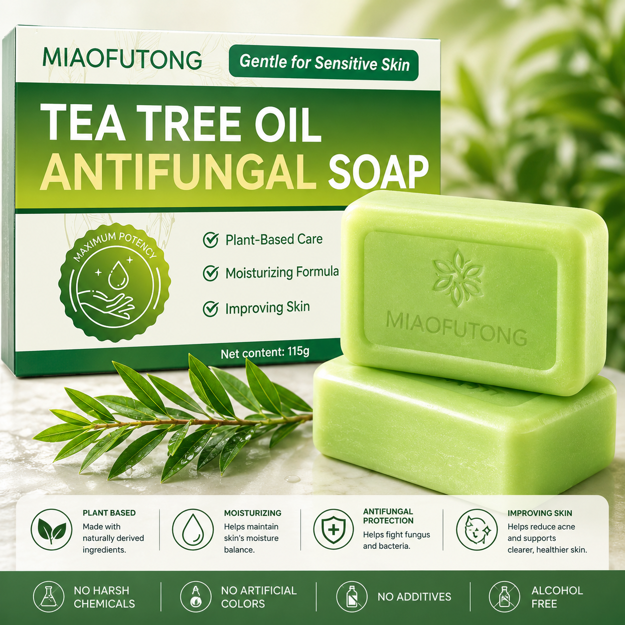 tea tree oil soap