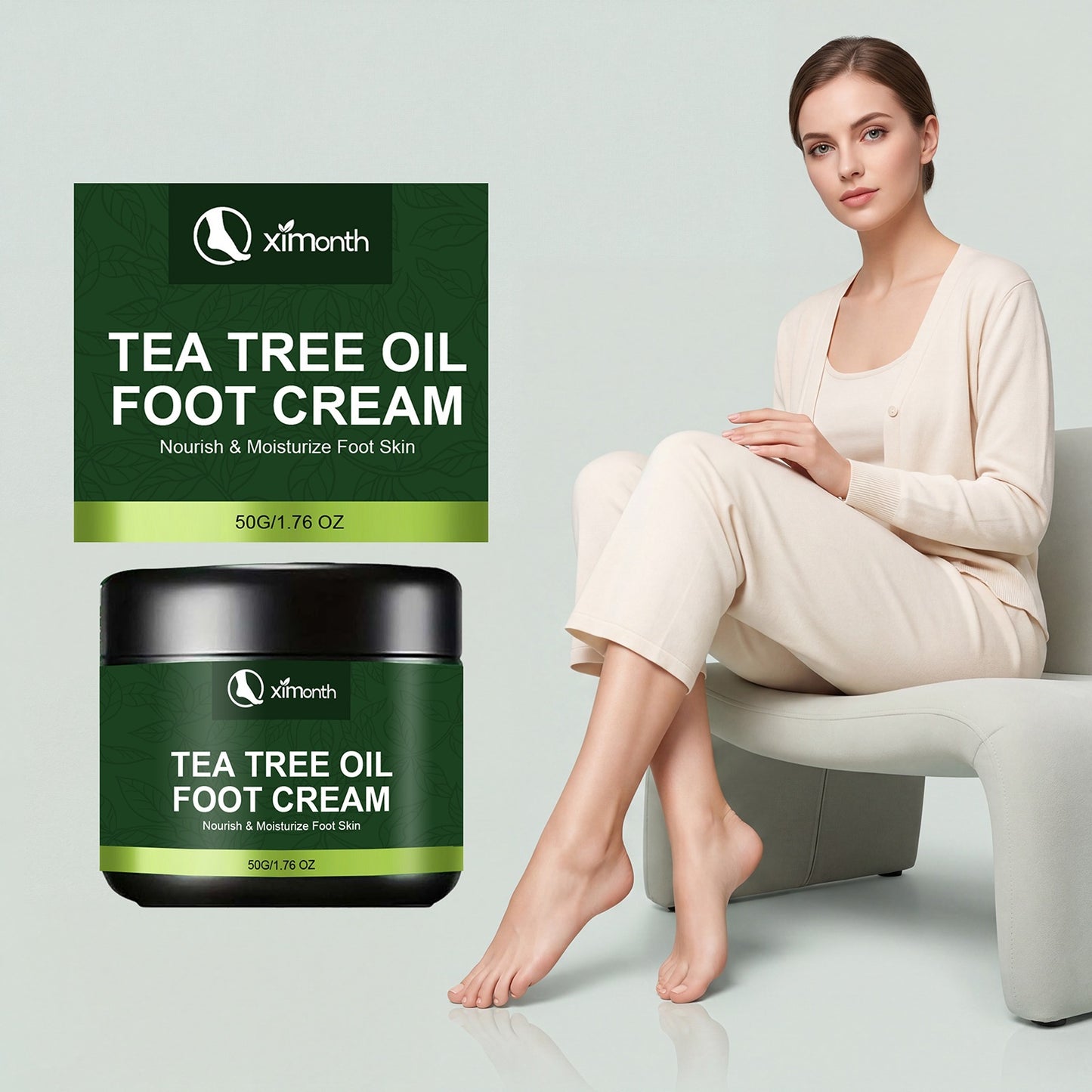 Tea Tree Oil Foot Moisturizing Cream